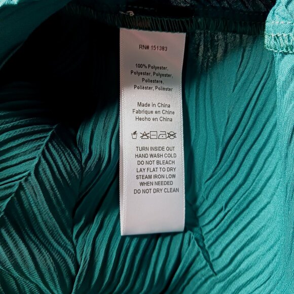 Anthropologie Current Air Collared Puff-Sleeved Blouse - Picture 6 of 8